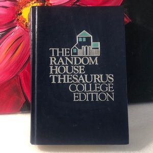 The Random House Thesaurus college Edition 1989